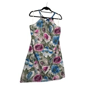 Tommy Bahama Floral Halter Dress Sz: Lrg